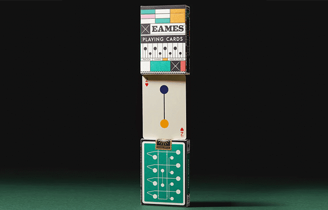 Eames "Hang-It-All" (Green) Playing Cards by Art of Play