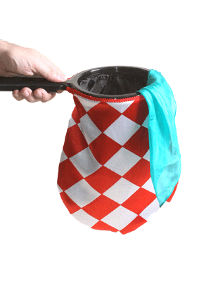 Change Bag Diamond (Red/White) by Bazar de Magia - Trick