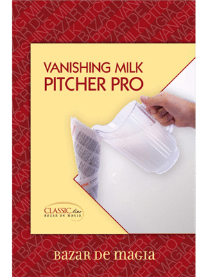 Vanishing Milk Pitcher Pro (8.5 inch  x 5 inch) by Bazar de Magia - Trick