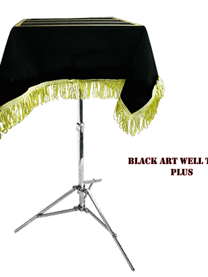 Black Art Table (moving well) - Trick