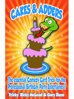 Cakes and Adders (DVD and Gimmicks Poker size) by Gary Dunn and World Magic Shop - DVD