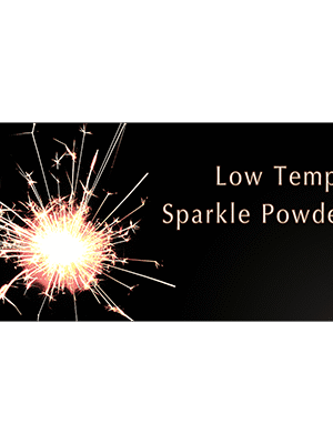 Low temperature sparkle  powder (10 grams.)- Trick