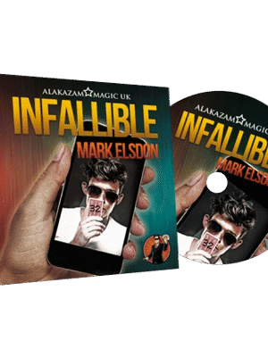 Infallible (DVD and Gimmick) by Mark Elsdon and Alakazam Magic - DVD