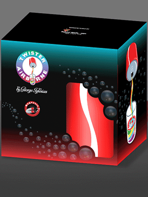 Magnetic Airborne (Cola) by Twister Magic - Trick