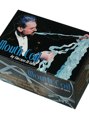 Mouth Coils (White) by Vincenzo Di Fatta  - Trick