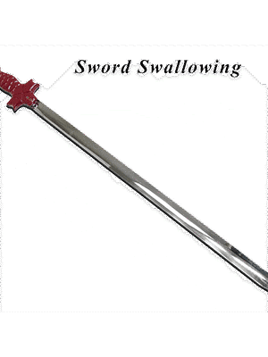 Sword Swallowing by Premium Magic  - Trick