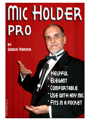 Pro Mic Holder (Chrome) by Quique marduk - Trick