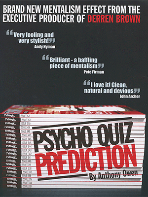 Psycho Quiz Prediction by Anthony Owen - Trick