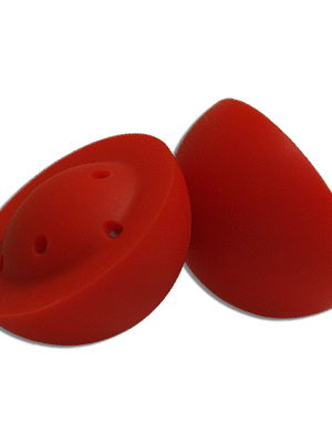 Split Ball - Red (1.7 inch) by JL Magic - Trick