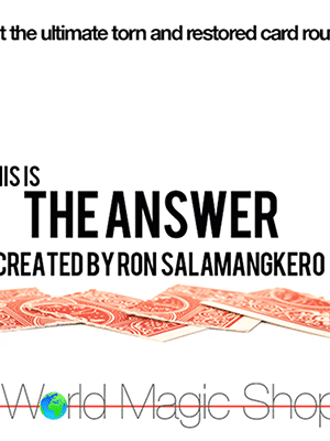 The Answer by Ron Salamangkero - DVD