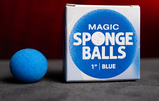 Magic Sponge Balls 4PK BLUE 1" by Murphy's Magic