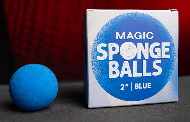 Magic Sponge Balls 4PK BLUE 2" by Murphy's Magic