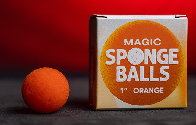 Magic Sponge Balls 4PK ORANGE 1" by Murphy's Magic