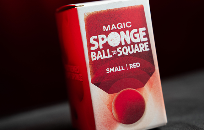 Magic Sponge Ball to Square RED by Murphy's Magic