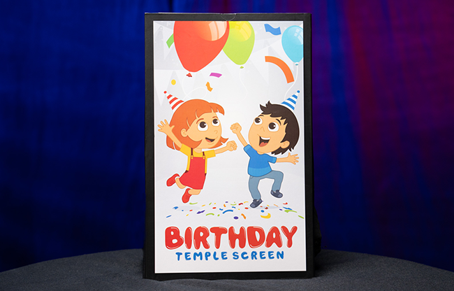 Temple Screen (Birthday) by Murphys Magic