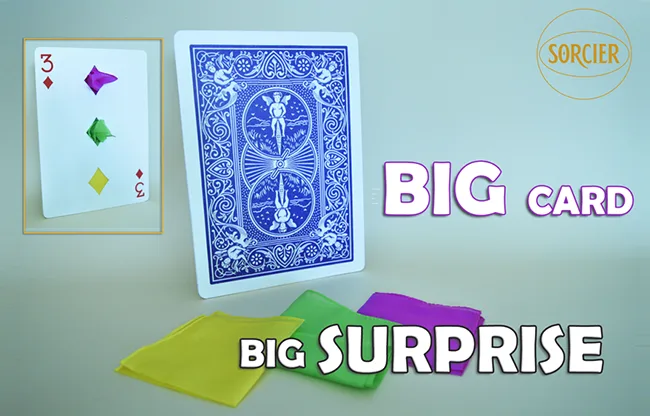 BIG CARD - BIG SUPRISE by Sorcier