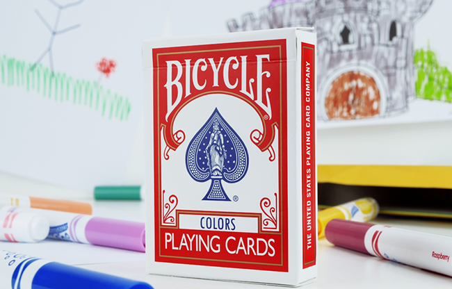 Bicycle Colors by Jordan Victoria (Red deck + 11 routines)