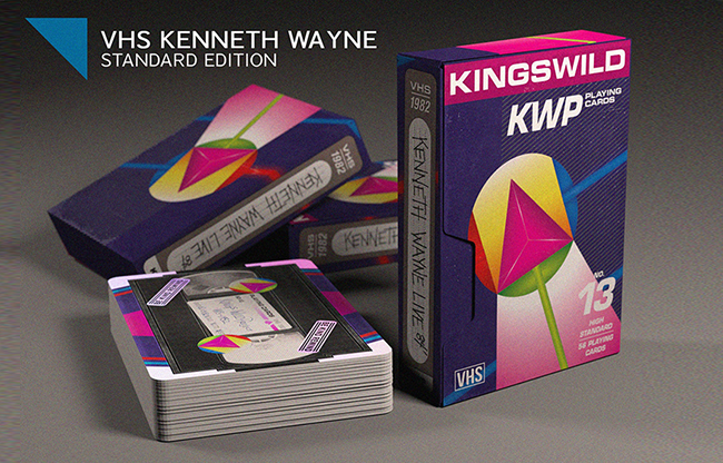 1982 VHS-Kenneth Playing Cards by Kings Wild Project