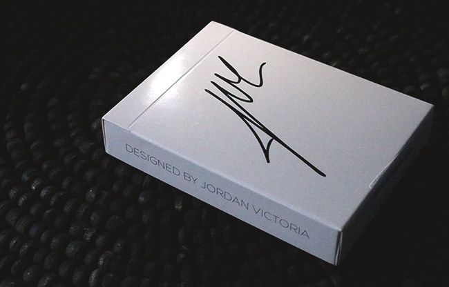 Signature Playing Cards- Third Edition (White) by Jordan Victoria