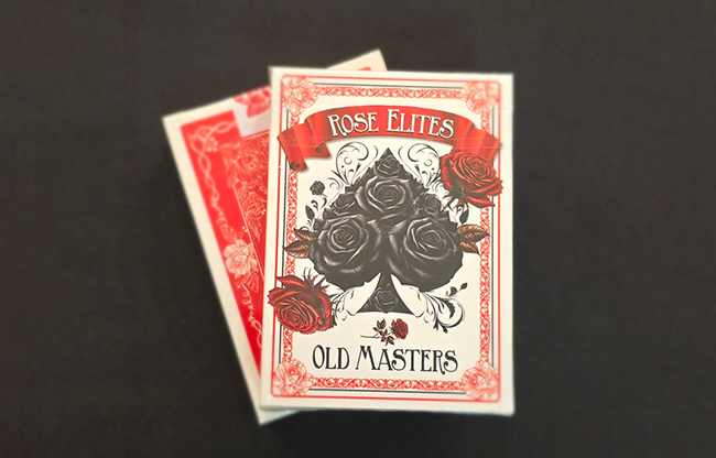 Rose Elites - Old Masters (Red) Marked Deck Playing Cards