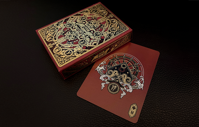 Asura Classic (Red) Playing Cards