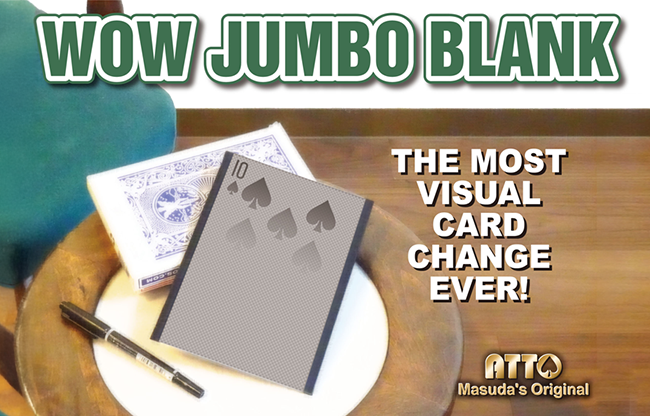 WOW JUMBO BLANK by Katsuya Masuda