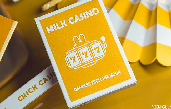 The Milk Casino Deck by Bacon Playing Card Company