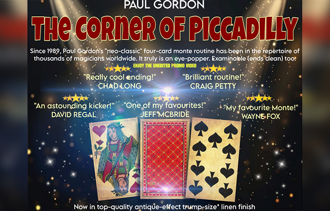 The Corner of Piccadilly (Limited Edition Trump Size Antique) by Paul Gordon