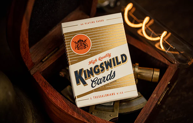 Limited No.13 Table Players Vol.14 Playing Cards by Kings Wild Project