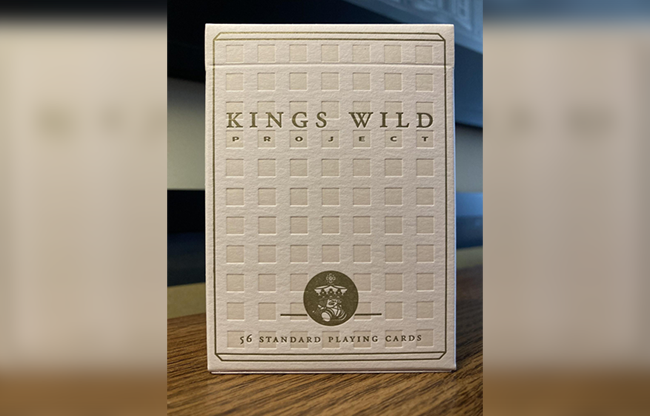 Limited No.13 Table Players Vol.15 Playing Cards by Kings Wild Project