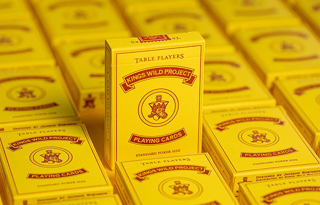 Limited No.13 Table Players Vol.16 Playing Cards by Kings Wild Project