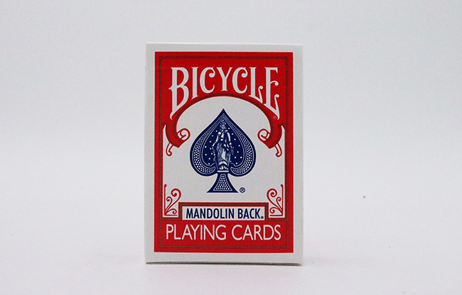 Bicycle Mandolin Box Empty (Red) by US Playing Card Co