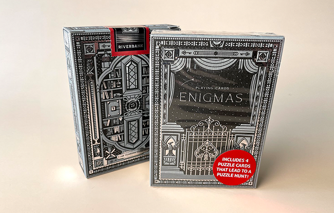 ENIGMAS Midnight Edition Playing Cards