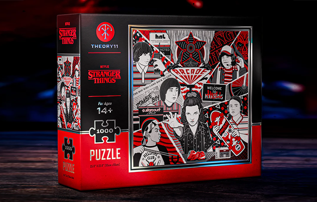 Stranger Things Jigsaw Puzzle by theory11