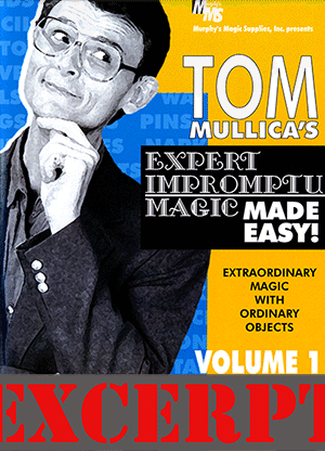 Karrel Fox's Napkin Vanish video DOWNLOAD (Excerpt of Mullica Expert Impromptu Magic Made Easy Tom Mullica- #1, DVD)