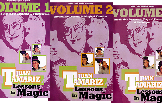 3 Vol. Combo Juan Tamariz Lessons in Magic video DOWNLOAD
