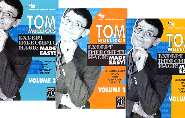 Mullica Expert Impromptu Magic Made Easy Set (Vol 1 thru 3) Tom Mullica video DOWNLOAD