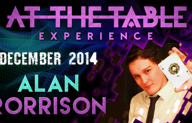 At The Table Live Lecture - Alan Rorrison 1 December 10th 2014 video DOWNLOAD