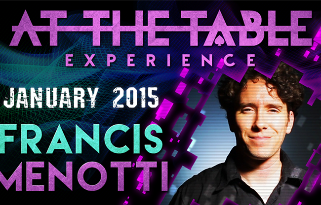 At The Table Live Lecture - Francis Menotti January 14th 2015 video DOWNLOAD