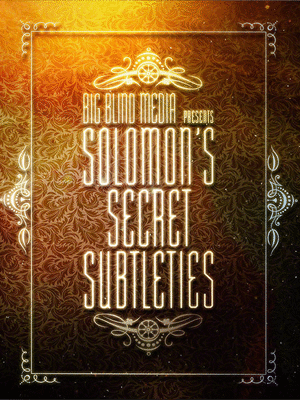 Solomon's Secret Subtleties by David Solomon video DOWNLOAD