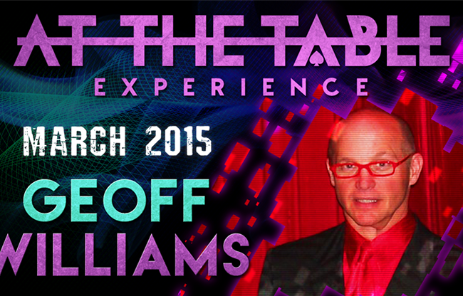 At The Table Live Lecture - Geoff Williams March 25th 2015 video DOWNLOAD