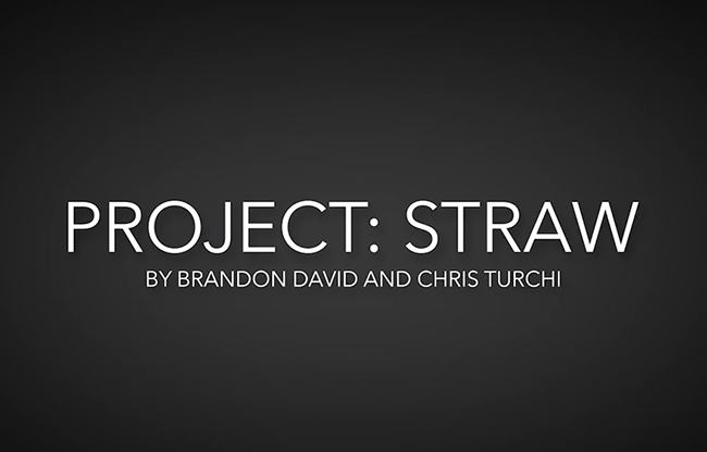 Project Straw by Brandon David & Chris Turchi video DOWNLOAD