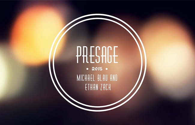 Presage by Ethan Zack & Michael Blau - video DOWNLOAD