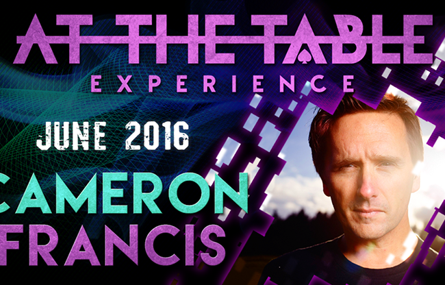 At The Table Live Lecture - Cameron Francis June 1st 2016 video DOWNLOAD