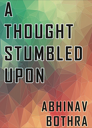 A Thought Stumbled Upon by Abhinav Bothra Mixed Media DOWNLOAD