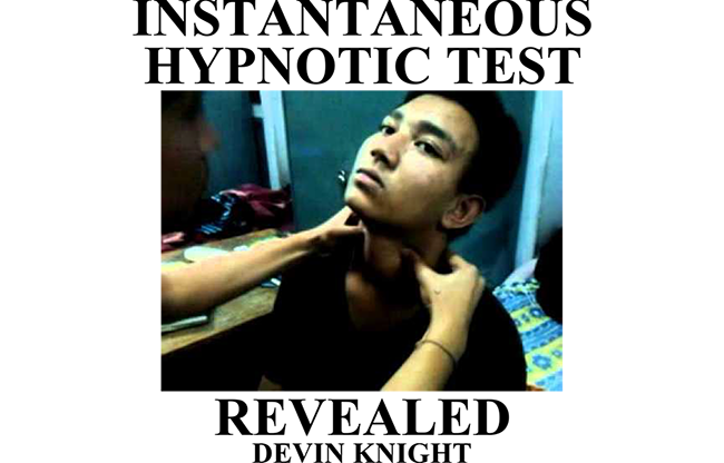 Instantaneous Hypnotic Test Revealed by Devin Knight eBook DOWNLOAD