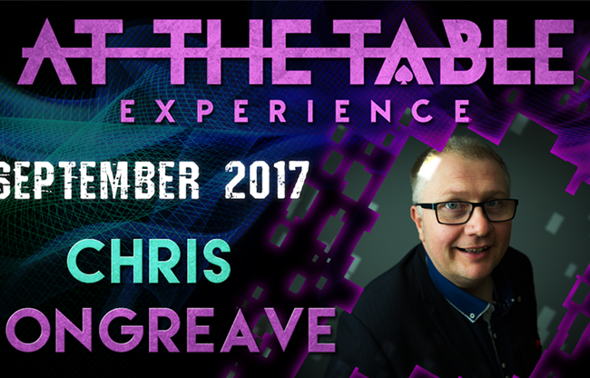 At The Table Live Lecture - Chris Congreave September 6th 2017 video DOWNLOAD