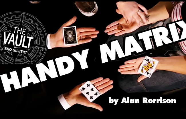 The Vault - Handy Matrix by Alan Rorrison video DOWNLOAD