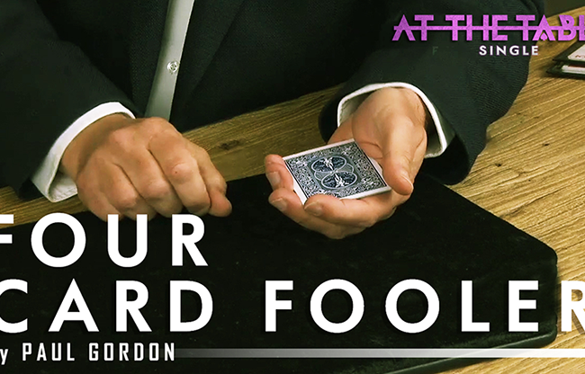 Four Card Fooler by Paul Gordon ATT Single video DOWNLOAD