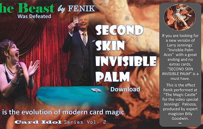 Second Skin Invisible Palm by Fenik video DOWNLOAD